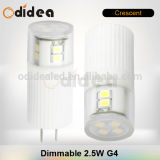 2.5W Low Voltage DC12V Dimmable G4 Light (CZG425009)