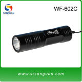 WF-602C Mini LED Flashlight with Rechargeable Battery