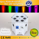 New 6PCS 18W Rgbaw+UV+Pink 5in1/6in1/7in1 LED PAR Can Light