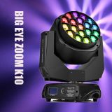 DJ Disco RGBW 19*15W 4in1 Zoom Bee Eye LED Moving Head Stage Light
