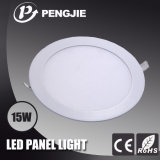 15W White LED Panel Light (Round)