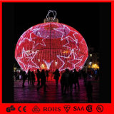 Square LED Artificial Outdoor Christmas Decoration Giant Ball Lights