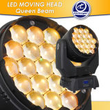 Queen Beam 19PCS 12.8W LED Beam Wash Moving Head Light for Stage Show