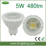 Dimmable 5W GU10 COB LED Spotlight
