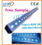 18X3w RGB LED Wall Washer Outdoor Light