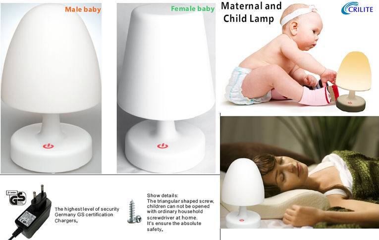 Maternal and Child LED Table Lamp