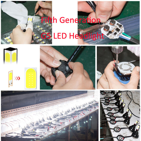 2015 Newest Next Generation G5 8000lm Car LED Headlight Kit