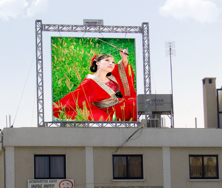 High Brightness P10 Outdoor Rental LED Display Advertising