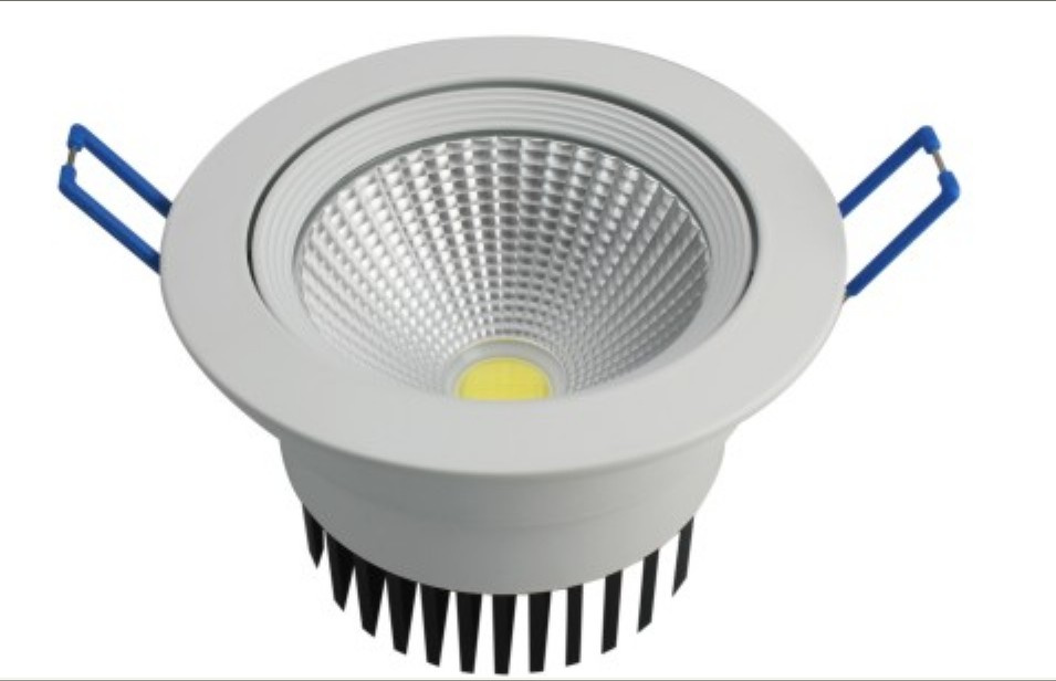 15W 1050lm Bridgelux COB Chip LED Down Light