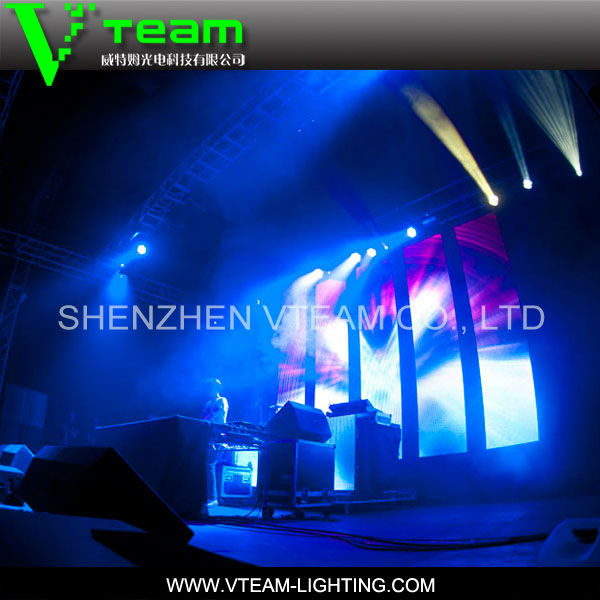 P10/P12 Transparent Indoor LED Video Display for Rental Events