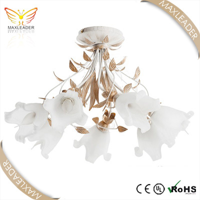 Chandelier Light with Antique White Glass Newest lighting (MX7376)