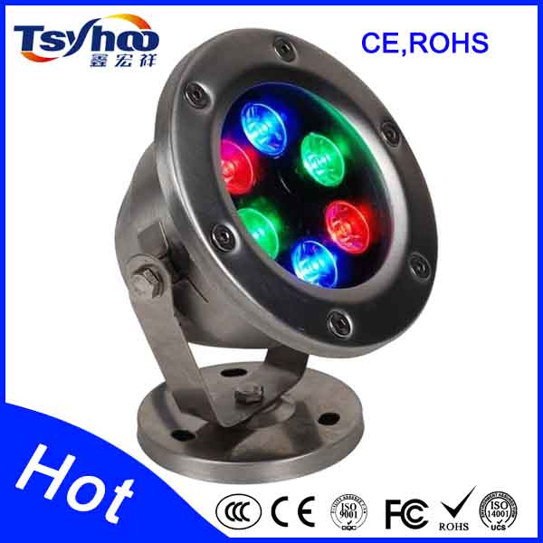 IP68 6W RGB LED Fountain/Ponds/Underwater Light