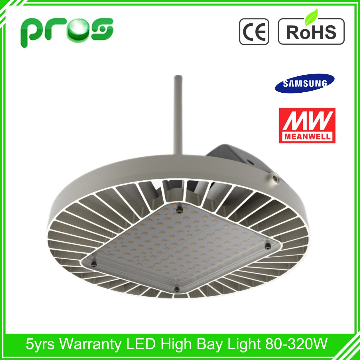 ETL Dlc 240W High Bay LED Light for Warehouse Factory Lighting