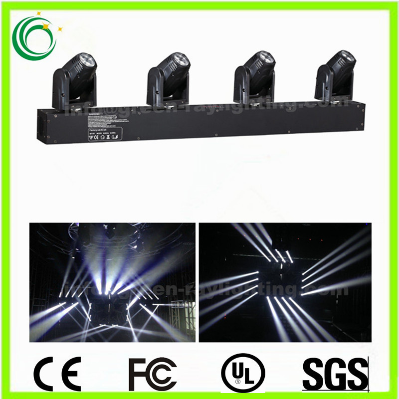 4-Head 10W RGBW LED Moving Head Beam Light