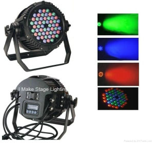 54*3W RGBW Waterproof LED PAR Can Light