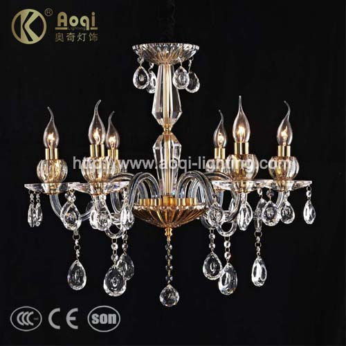 Modern Simple Crystal Chandelier for Indoor (AQ20031-6)