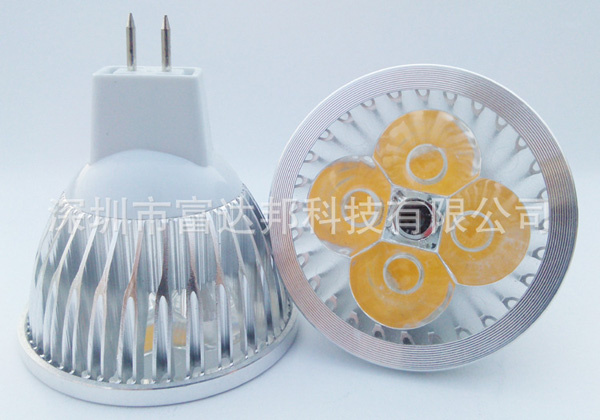 Supplying High Quality Aluminum 12V 4*1W LED MR16 Spotlight