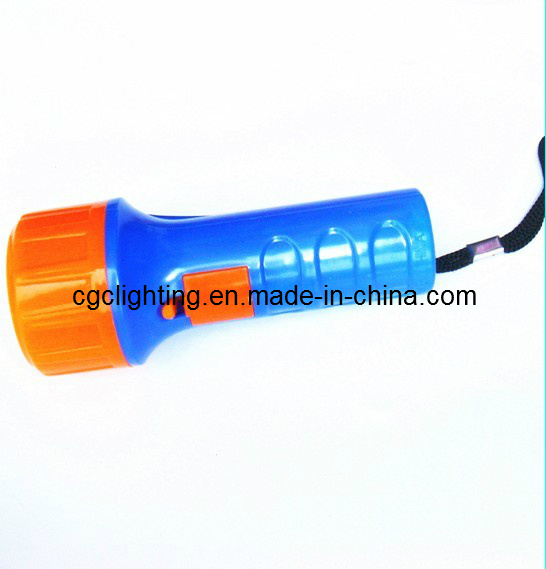 Plastic LED Flashlight (KC-39)