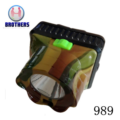 Plastic 3AA LED Outdoor Headlamp with Laser