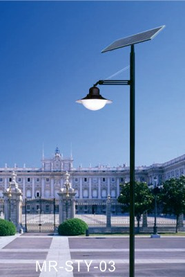 12W LED Solar Garden Light