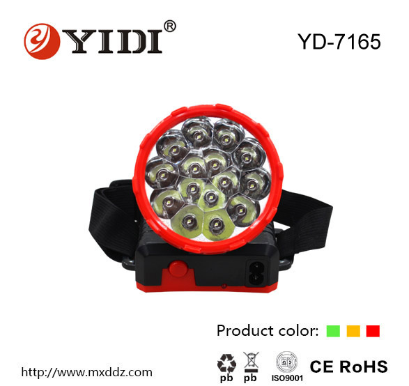 2watt High Power Rechargeable Plastic Headlamp