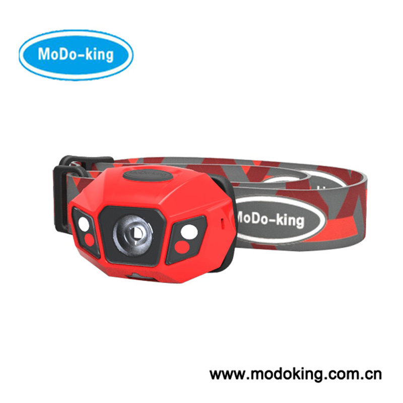 USA Design Rechargeable Headlamp LED Headlight High Power Camping Headlamp