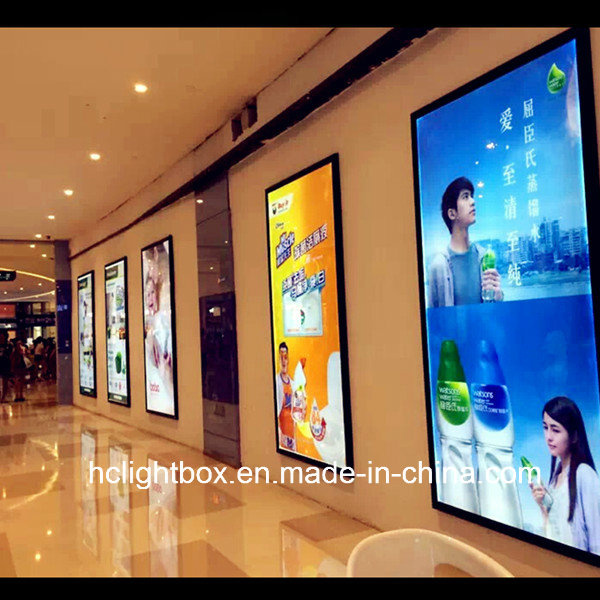 LED Snap Frame, Advertising Slim LED Light Box, Aluminum Frame Light Box for Display