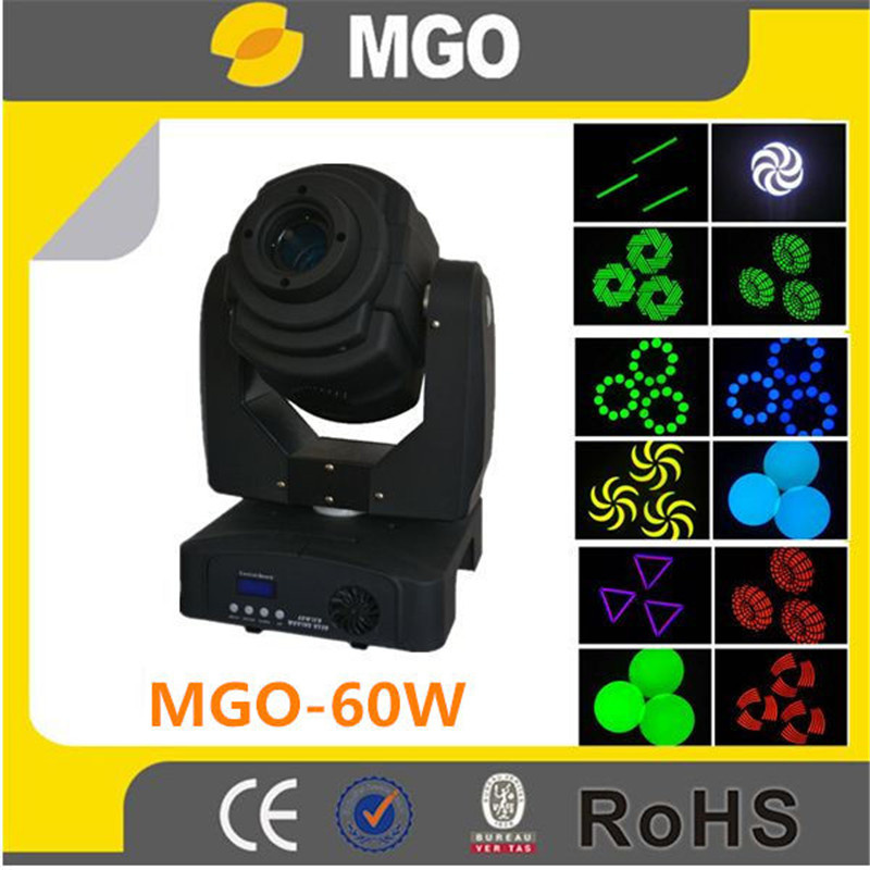 Mini 60W LED Stage Spot Moving Head Light
