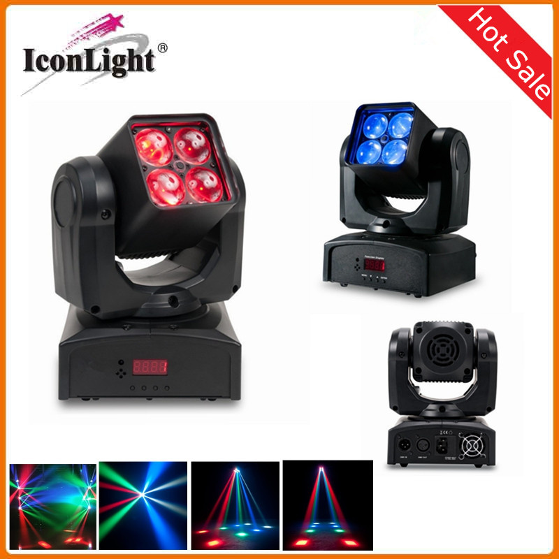 Ultra Bright 4 Eyes 10W Zoom Mini Moving Head Light