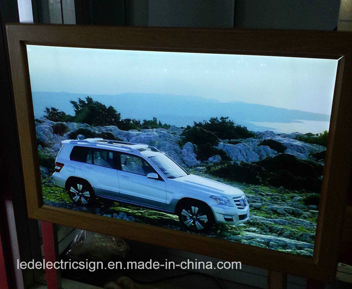 Wooden Frame LED Light Box