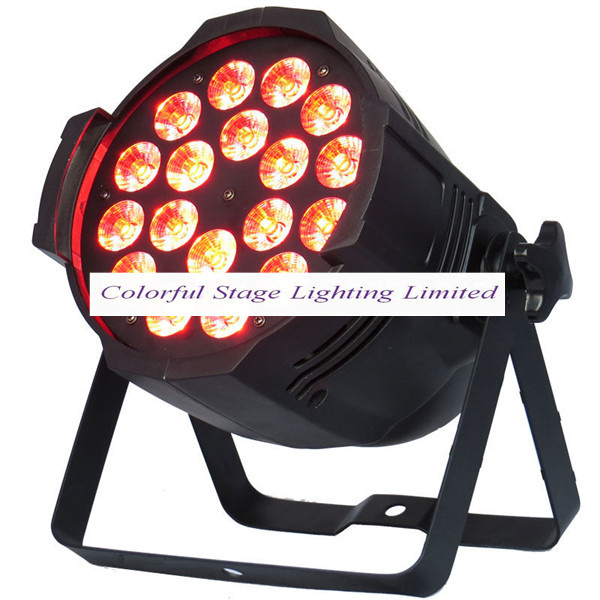 18X18W Rgbaw+UV+Pink 7in1 LED Stage Light