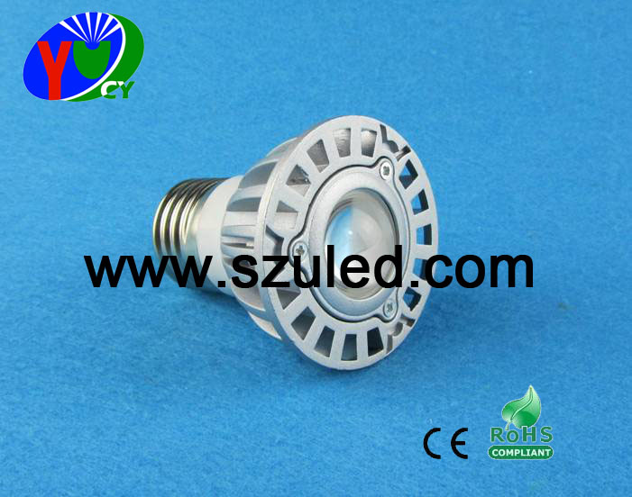 Aluminium GU10 1*3W Newest Yc-1003 (1*3W) LED Spot