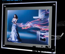 Acrylic LED Display Crystal Light Box