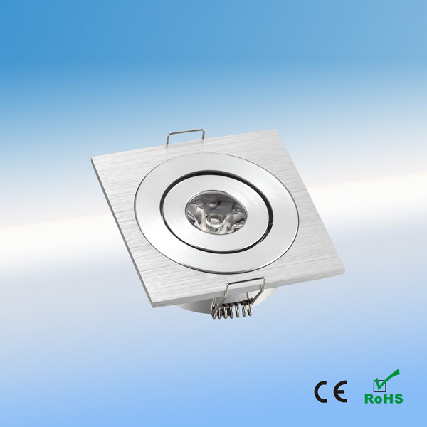 Rotable LED Recessed Ceiling Light with 3 Years Warranty