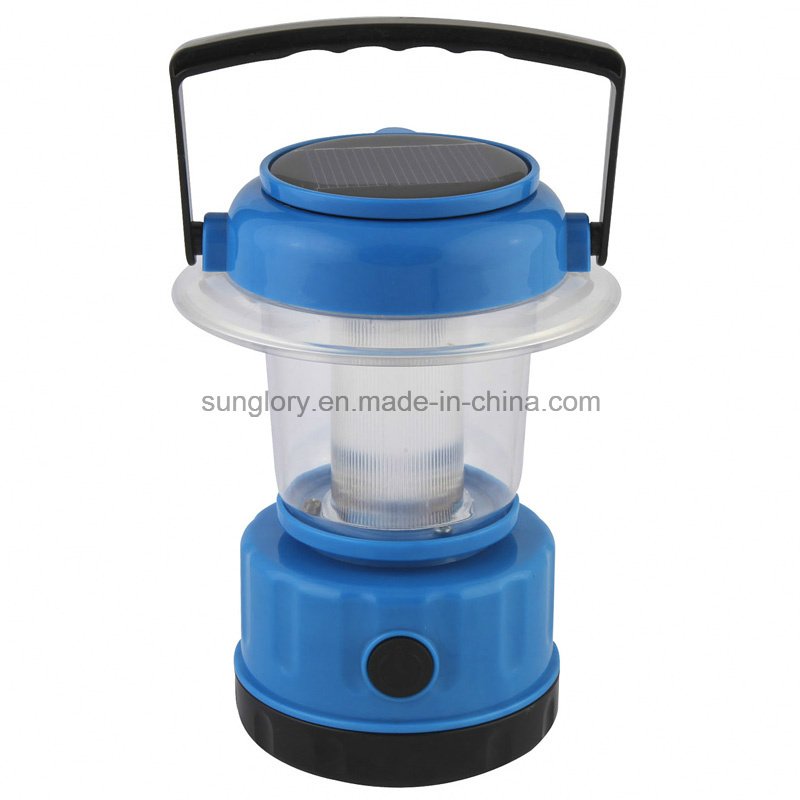 Mobile Phone Charger Solar Energy Lantern, LED Camping Light