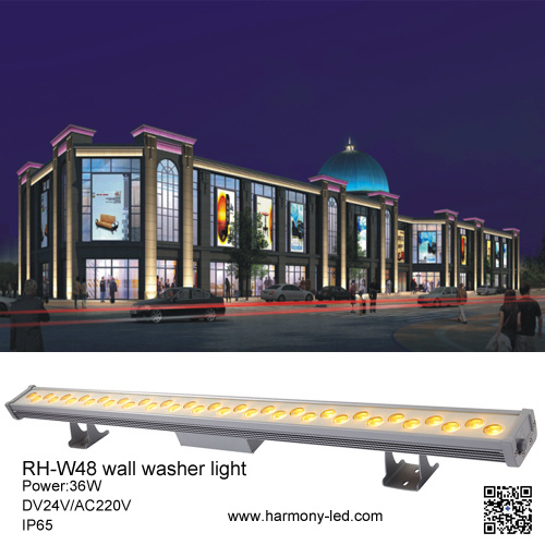 Square Shape Outdoor RGB LED Wall Washer Light