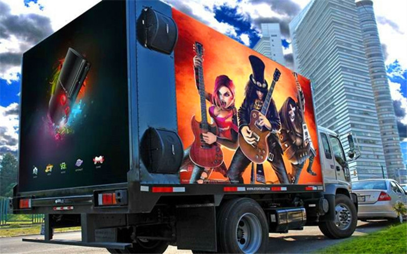 Outdoor P6 Truck LED Display for Advertising