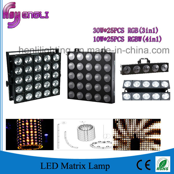 10W RGBW 4in1 Stage LED PAR Light for DJ (HL-022)