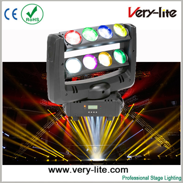 Stage Light 8*10W Spider LED Moving Head Beam Light