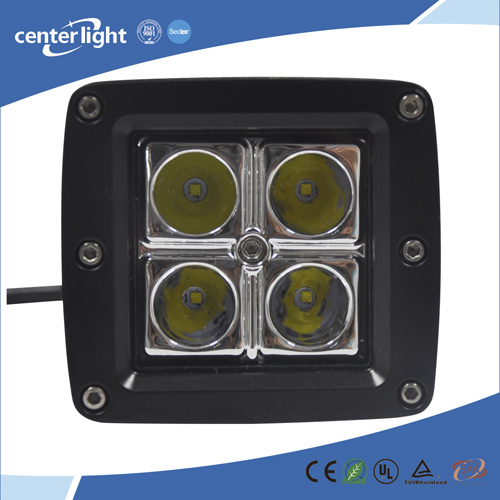 Best Brightness 12W Square LED Work Light