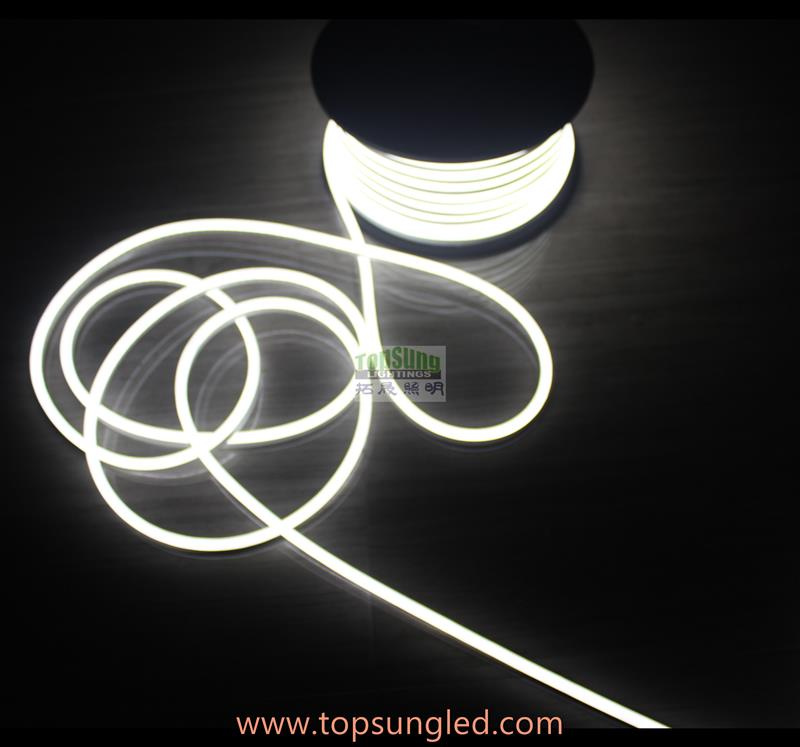 12V Mini LED Light Neon Flex Strip White 6000k 8.5X17mm