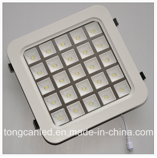 25W CE Square (round angle) Cool White LED Ceiling Light