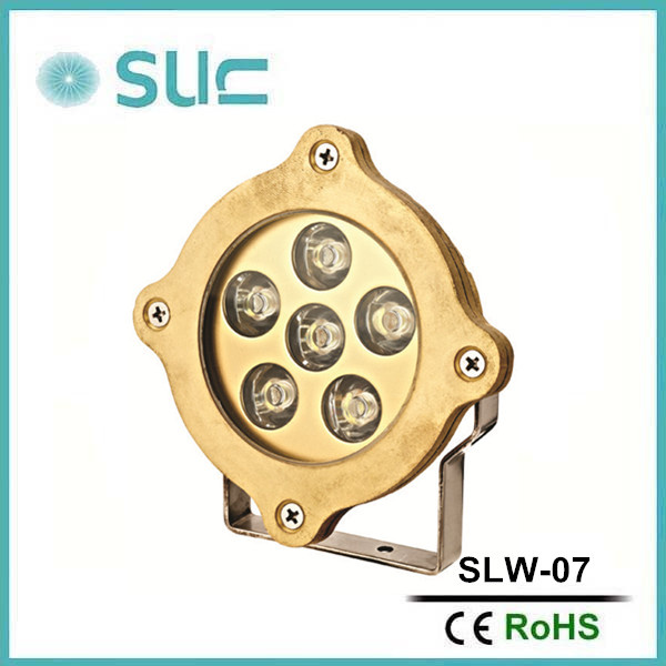 6*3W RGB LED Swimming Pool Light/ Mini Underwater LED Marine Light Underwater Fishing Light