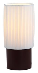 White Color Table Lamp with PE Shade