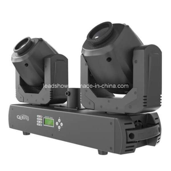 Double Heads LED Moving Head Spot Gobo Light