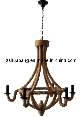 Hemp Rope Chandelier (HBC-9007)