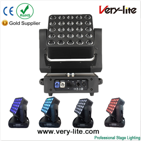 25LEDs *12W LED Matrix Beam/Wash Moving Head Light