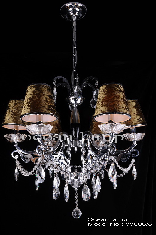 Crystal Chandelier 88008-6 for Living Room