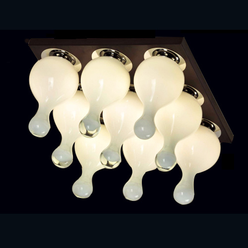 E14 Bulb*9 LED Ceiling Light with Shaped Bulb