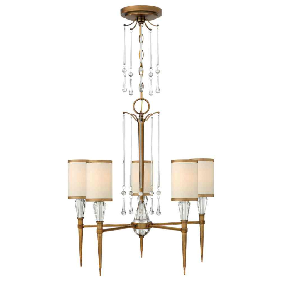 5 Light Modern Crystal Chandelier